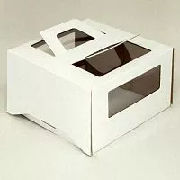 Картон коробка с/о с ручками 24*24*20см