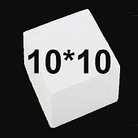 Муляжная форма квадрат (фальш-ярус) 10*10см Н=15см