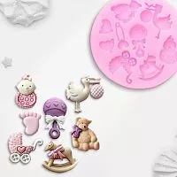 Молд "Для новорожденного" 8*8*1см