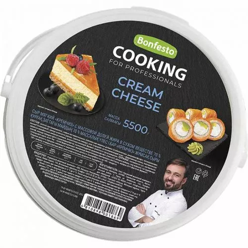 Творожный Сыр Кукинг CooKing 70%, 5,5кг. фото 2 Творожный Сыр Кукинг CooKing 70%, 5,5кг. фото 2