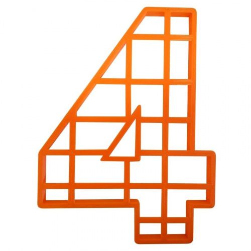 Пластик. форма для торта "Цифра 4" 25см Пластик. форма для торта "Цифра 4" 25см