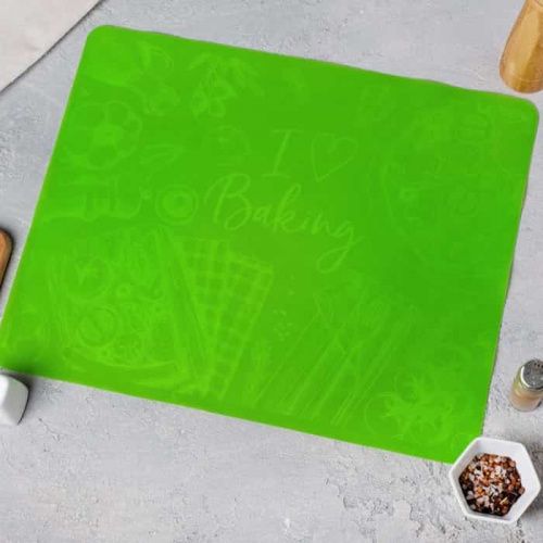 Коврик силиконовый "I love baking" 50*40см фото 3