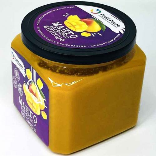 Пюре замороженное Манго Альфонсо Proff Puree, 500г фото 2 Пюре замороженное Манго Альфонсо Proff Puree, 500г фото 2