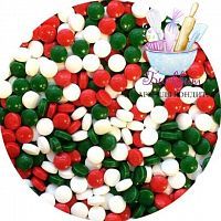 Посыпка МИКС "Рождественское конфетти", 50г