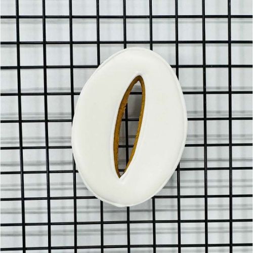 Пряник имбирный "0" белый, 8см Пряник имбирный "0" белый, 8см
