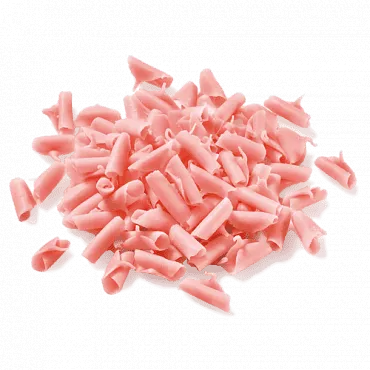 Шок. стружка Каллебаут 30 % со вкусом клубники, 50г. Шок. стружка Каллебаут 30 % со вкусом клубники, 50г.